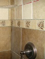 Tiled shower