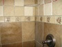 Tiled shower